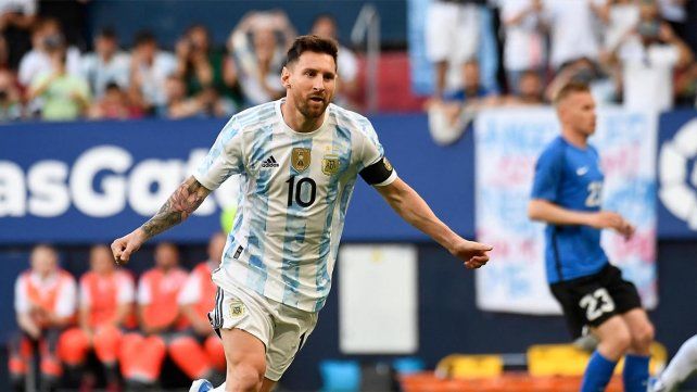 Por primera vez en su carrera, Lionel Messi convirtió 5 goles con la Selección Argentina.