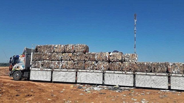 La planta en Concordia sumó reciclaje en cartón.