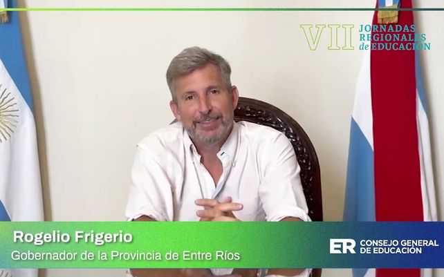 Frigerio convocó a recuperar el liderazgo educativo de Entre Ríos Frigerio convocó a recuperar el liderazgo educativo de Entre Ríos