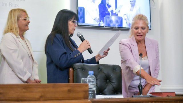Claudia Silva asumió juna banca en el Senado por el Departamento Paraná. Claudia Silva asumió juna banca en el Senado por el Departamento Paraná.