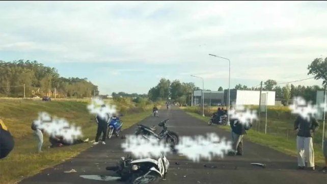 Concepción del Uruguay: La joven herida tras choque de motos en un Concepción del Uruguay: La joven herida tras choque de motos en un