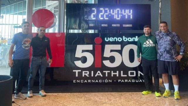 Participación entrerriana en el Ironman 5150 de Paraguay. Participación entrerriana en el Ironman 5150 de Paraguay.