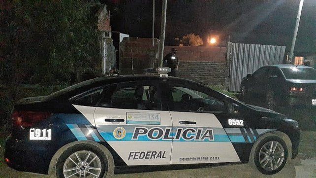 El personal de la Delegación Paraná de la Policía Federal venía siguiendo los pasos del sospechosos desde hacía varios meses.