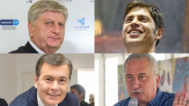 De izq. a der. de arriba a abajo: Zilotto, Kicillof, Zamora y Passalacqua De izq. a der. de arriba a abajo: Zilotto, Kicillof, Zamora y Passalacqua