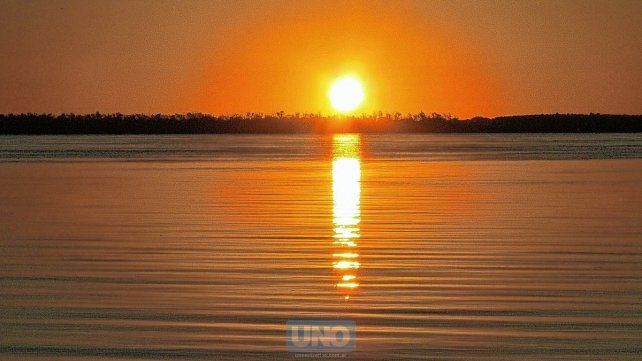 En Pueblo Brugo los atardeceres son majestuosos.
