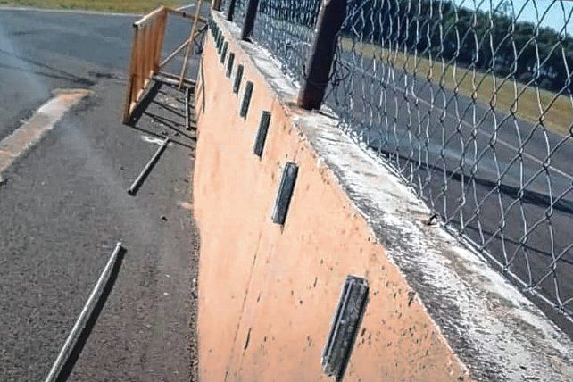 Un nuevo robo al autódromo de Concordia. Un nuevo robo al autódromo de Concordia.