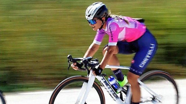 Yanina Acosta, en un buen momento dentro del ciclismo. Yanina Acosta, en un buen momento dentro del ciclismo.