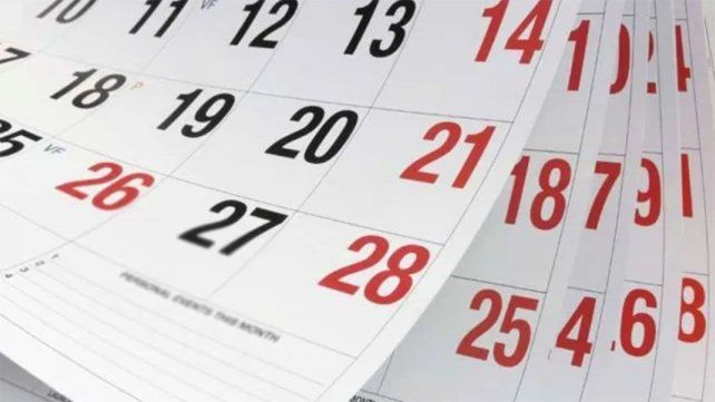El gobierno confirmó fechas de "días no laborables" turísticos de 2025 El gobierno confirmó fechas de "días no laborables" turísticos de 2025