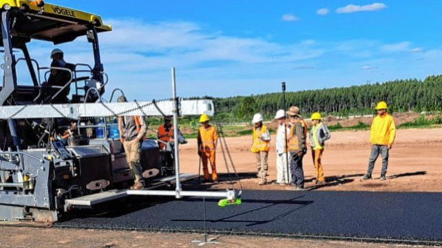 Avanzan las obras en el aeropuerto de Concordia.