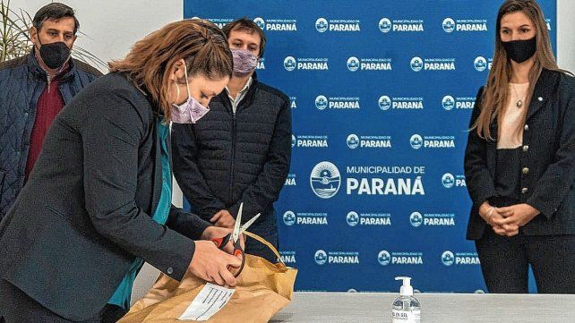 Las obras permitirán las conexiones de cloacas de los vecinos del barrrio Humito de Paraná.