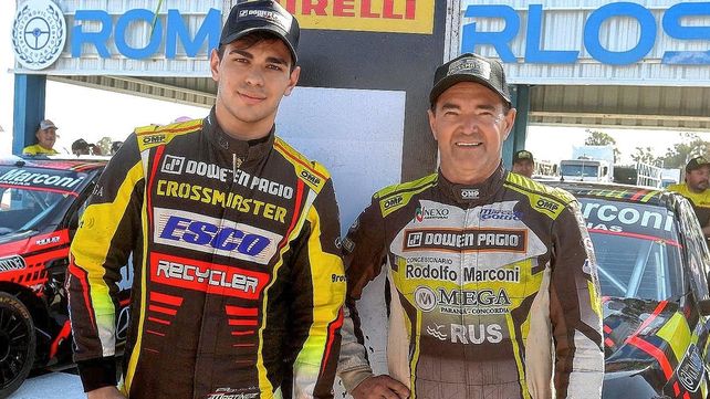 Agustín y Omar Martínez nuevamente juntos en la pista. Agustín y Omar Martínez nuevamente juntos en la pista.