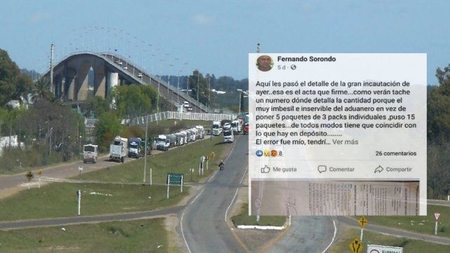 Un concejal uruguayo compró mercadería en Entre Ríos y terminó imputado por difamación. Un concejal uruguayo compró mercadería en Entre Ríos y terminó imputado por difamación.