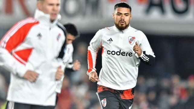 Paulo Díaz, jugador de River titular para enfrentar a Huracán. Paulo Díaz, jugador de River titular para enfrentar a Huracán.