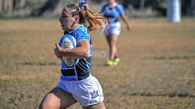 Antonella Reding, jugadora del seleccionado argentino, mostró su jerarquía en Echagüe.
