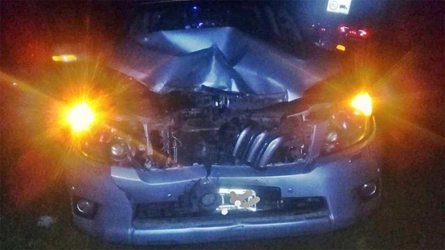 El accidente ocurrió el viernes por la noche en Ruta 14. Los conductores del vehículo eran oriundo de Corrientes