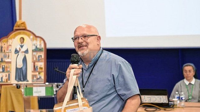 Campaña. Durante su estadía, participó de la Asamblea de Directores de las OMP y presentó su proyecto