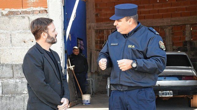 Inmueble para la policía. Inmueble para la policía.