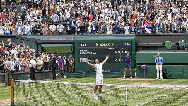 Novak Djokovic campeón de Wimbledon 2021
