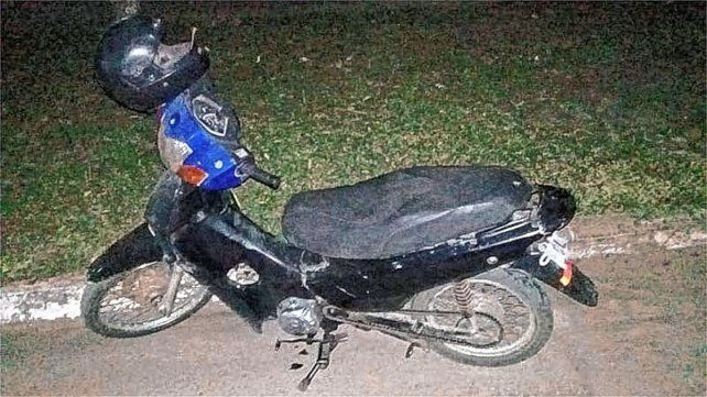 La caída fue por piedras sueltas. Presentaba algunas lesiones, pero ingresó al nosocomio de Chajarí
