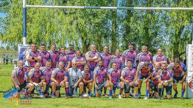 La agrupación preparados para la 51° edición del encuentro nacional de rugby de veteranos.