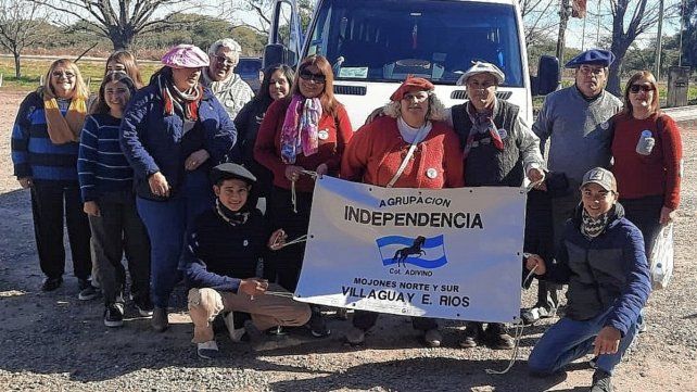 Fueron 14 los integrantes de la agrupación que viajaron a Salta.