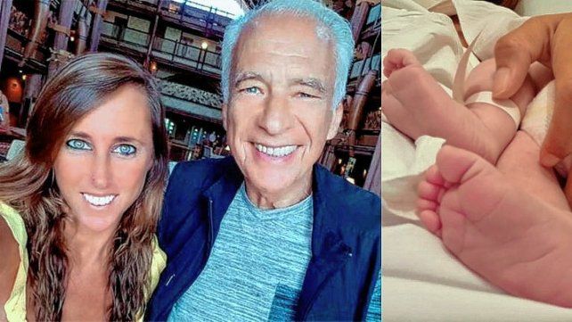 Nació el hijo de Alberto Cormillot y Estefanía Pasquini