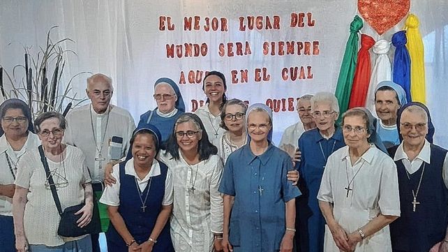 Tarea pastoral. Las Hermanas Misioneras de la Congregación Siervas del Espíritu Santo estuvieron 55 años en la zona de Las Cuevas.