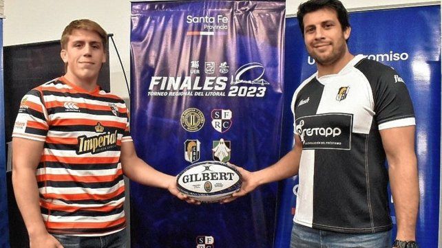 Matías Gaggiamo y Facundo Ferrer, capitanes de Santa Fe RC y Estudiantes, respectivamente. Matías Gaggiamo y Facundo Ferrer, capitanes de Santa Fe RC y Estudiantes, respectivamente.