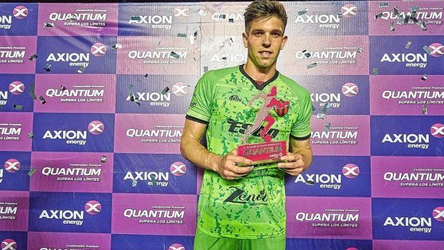 Facundo Altamirano dejó una marca en el Pueblo Rojinegro.