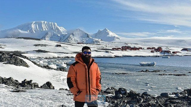 Alejandro Villalba es de Feliciano y estuvo un año en la Antártida Argentina