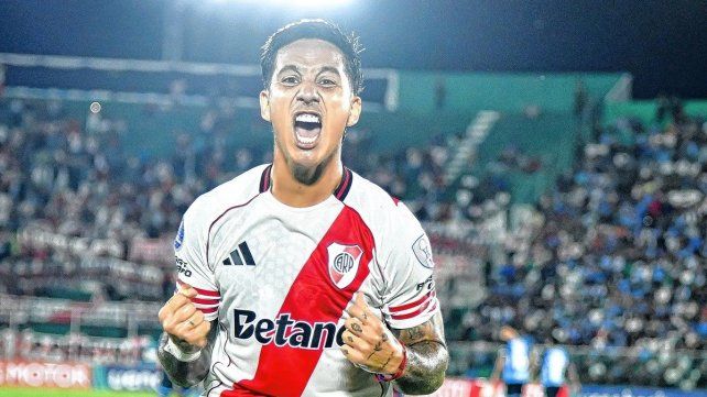 Driussi marcó el gol de River. Driussi marcó el gol de River.