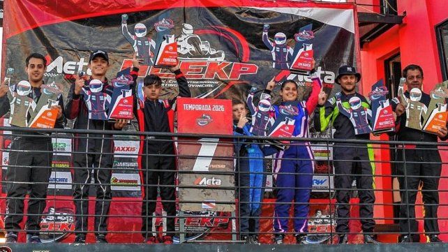 El karting corrió en La Paz. El karting corrió en La Paz.