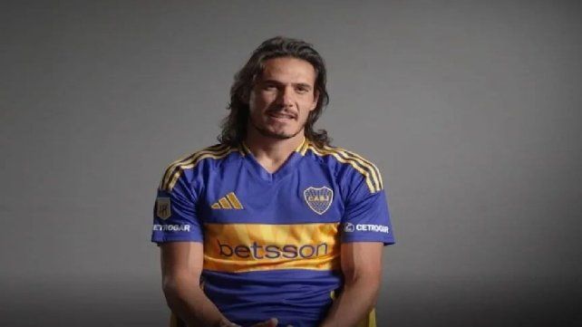 Edinson Cavani, ilusionado: Edinson Cavani, ilusionado: