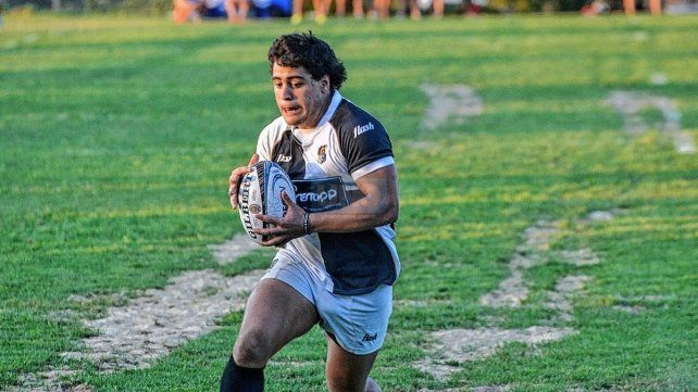 Estudiantes perdió por el Regional de rugby. Mateo Santana es titular en Estudiantes.