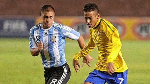 El ex jugador de River tuvo un breve paso por las divisiones inferiores de la Selección Argentina.