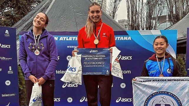 La entrerriana Victoria Zanolli sumó una nueva medalla dorada a su colección personal. La entrerriana Victoria Zanolli sumó una nueva medalla dorada a su colección personal.