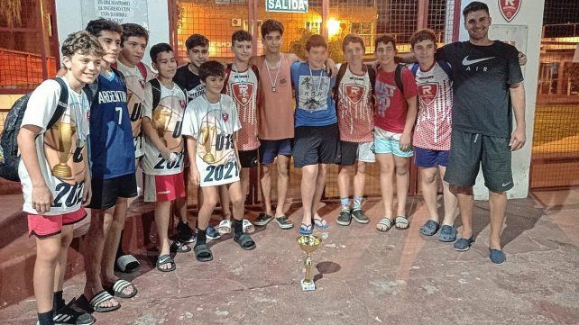 Rocamora de Cocepción del Uruguay se quedó con el subcampeonato en el Provincial U13.