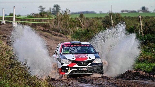 Nelson Bonnin venció en el Rally Entrerriano.