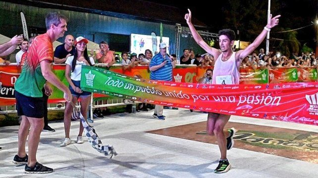 Ignacio Erario logró el primer puesto en la Maratón de Reyes.