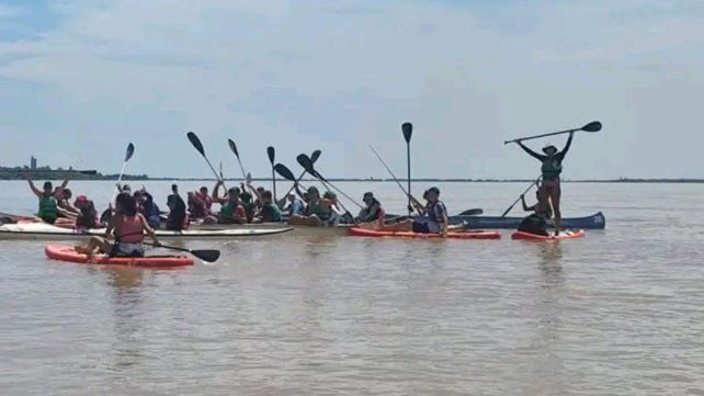 “Fue una jornada positiva en todo sentido”, dijo el instructor de la escuela municipal de canotaje, Pablo Taulada. “Fue una jornada positiva en todo sentido”, dijo el instructor de la escuela municipal de canotaje, Pablo Taulada.
