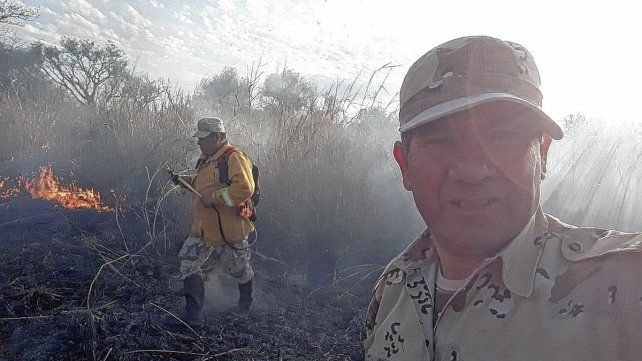 La problemática de los incendios no da tregua: la situación se agravó por acción del viento.