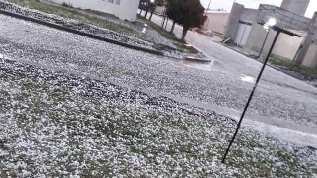 Llueve intensamente en gran parte de Entre Ríos