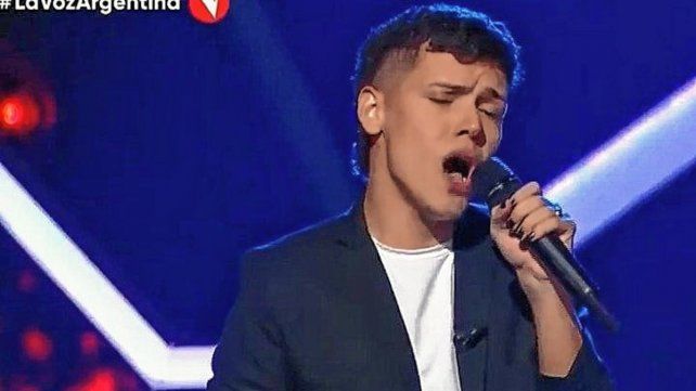 Santiago Borda, el concordiense que cautivó en el debut de La Voz Argentina
