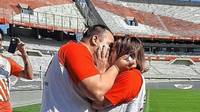 Jonathan Retamar y Daiana Beber son parte de la Filial River de Paraná.