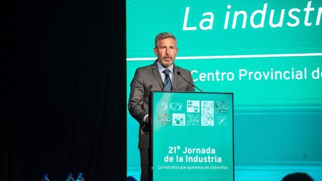 Rogelio Frigerio habló en la 21ª Jornada de la Industria, organizada por la Unión Industrial de Entre Ríos. Rogelio Frigerio habló en la 21ª Jornada de la Industria, organizada por la Unión Industrial de Entre Ríos.