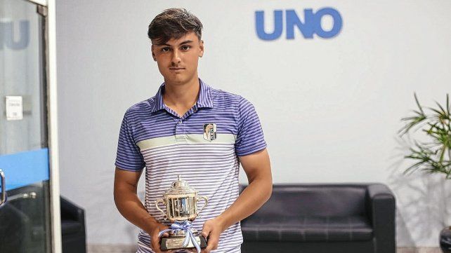 El nacido en Paraná y su sueño de llegar a nivel internacional dentro del golf.