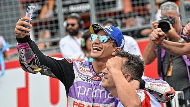 El español Jorge Martin prevaleció en el sprint. El español Jorge Martin prevaleció en el sprint.