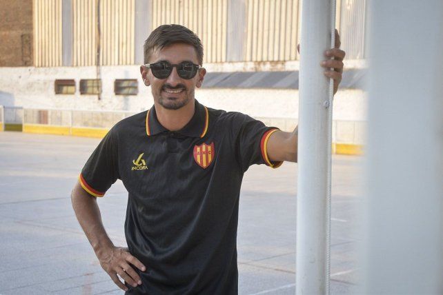 Juan Cruz Butvilofsky, presidente de Atlético Neuquen Club. Juan Cruz Butvilofsky, presidente de Atlético Neuquen Club.