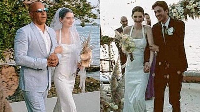 Vin Diesel acompañó al altar a la hija de su amigo fallecido, Paul Walker, durante su boda