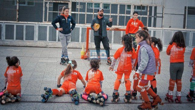 Talleres y un gran trabajo en las formativas del hockey sobre patines.